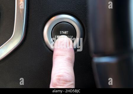 Finger press a car ignition button with 2024 START text inside automobile.  New Year New You, forecast, resolution, motivation, change, goal, vision,  innovation and planning concept 24543839 Stock Photo at Vecteezy