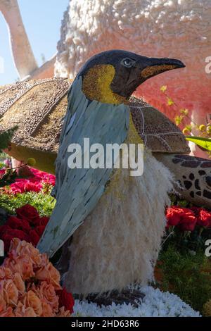 Float from the 2022 Tournament of Roses Parade Stock Photo