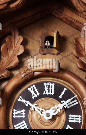 old Black Forest cuckoo clock Stock Photo