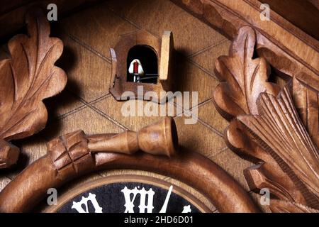 old Black Forest cuckoo clock Stock Photo