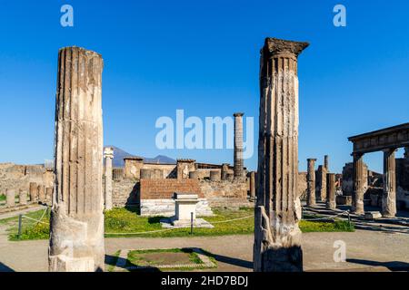 Pompeii, Archaeological Site, UNESCO World Heritage, Campania, Italy ...