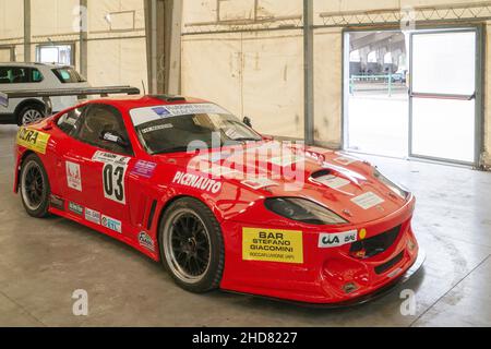 Villa Potenza Trade Fair Center, Motor Show, Exposure, Macerata, Marche, Italy, Europe Stock Photo