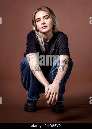 Swedish actress Sofia Kappel who stars in the film "Pleasure". Photo