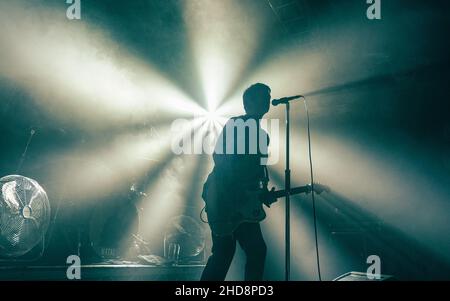 Johnny Marr at Leeds Uni. Stock Photo