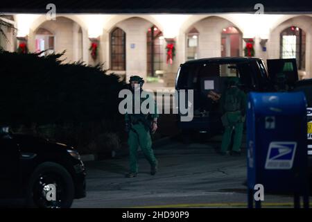 Police and Swat Team are arresting a man for alleged Robery Stock Photo ...