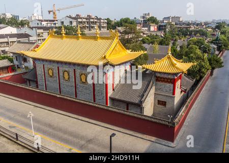 Guangren Lama Temple in Xi'an, China Stock Photo