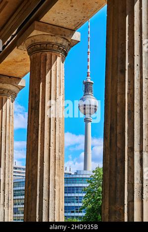 Berlin, Germany - April 26, 2020: Bicycles And Other Objects Completely 