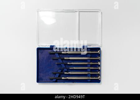 Eyeglass repairing kit Stock Photo