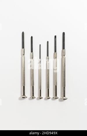 Eyeglass repairing kit Stock Photo