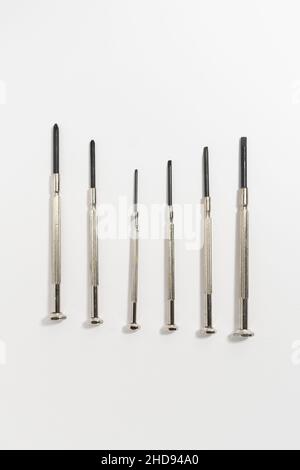 Eyeglass repairing kit Stock Photo
