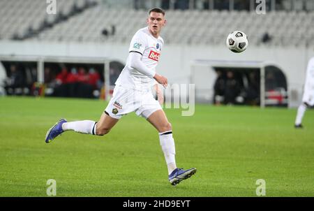 Sven Botman of Lille during the French Cup, round of 32, football match between RC Lens (RCL) and Lille OSC (LOSC) on January 4, 2022 at Stade Bollaert-Delelis in Lens, France - Photo Jean Catuffe / DPPI