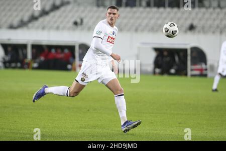Sven Botman of Lille during the French Cup, round of 32, football match between RC Lens (RCL) and Lille OSC (LOSC) on January 4, 2022 at Stade Bollaert-Delelis in Lens, France - Photo: Jean Catuffe/DPPI/LiveMedia