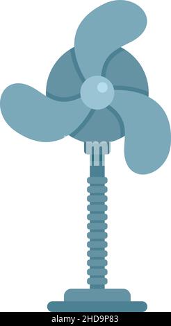 Room fan icon. Flat illustration of Room fan vector icon isolated on white background Stock Vector