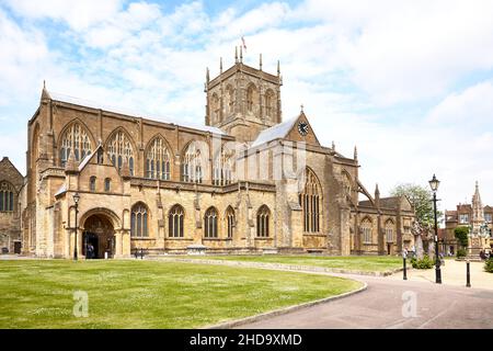 Sherborne Abbey Stock Photo