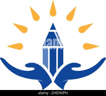 Education Logo icon design Template vector illustration Stock Vector