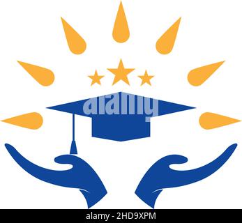 Education Logo icon design Template vector illustration Stock Vector