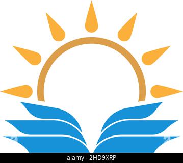 Education Logo icon design Template vector illustration Stock Vector