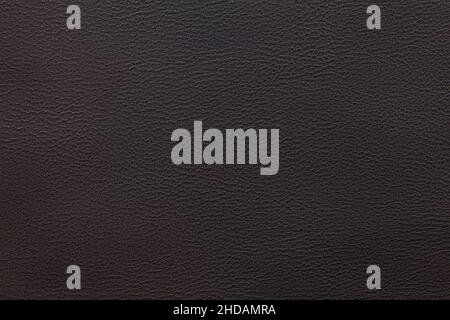 dark brown leather texture closeup can be used as background Stock Photo
