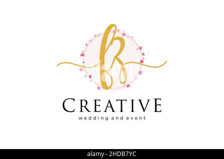 FZ feminine logo. Usable for Logo for fashion,photography, wedding, beauty, business. Flat Vector Logo Design Template Element. Stock Vector