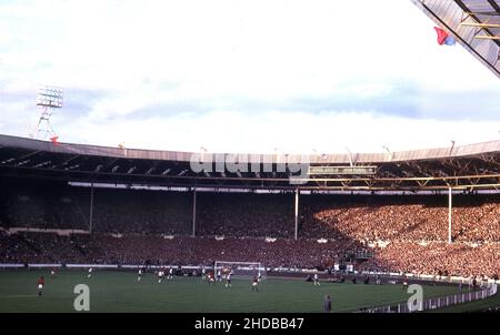 World Cup Finals 1966 Fan Amateur Photos from the stands 26 July 1966 Semi Final  England versus Portugal  Match action  Photo by Tony Henshaw Archive Stock Photo