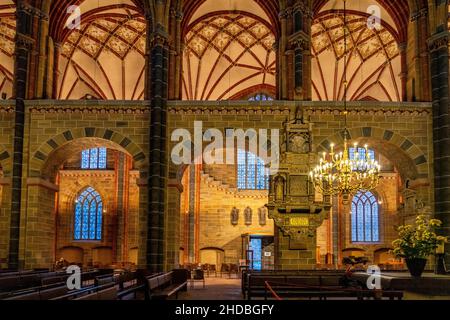 Innenraum des Bremer Dom St.-Petri, Freie Hansestadt Bremen, Deutschland, Europa |  Bremen Cathedral interior, Free Hanseatic City of Bremen, Germany, Stock Photo