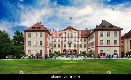 The castle on the island of Mainau, Lake Constance, Baden-Württemberg, Germany, Europe Stock Photo