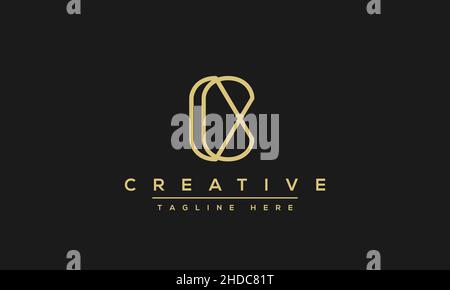Modern creative letter C logo design. Minimal C, CC initial based vector icon Stock Vector
