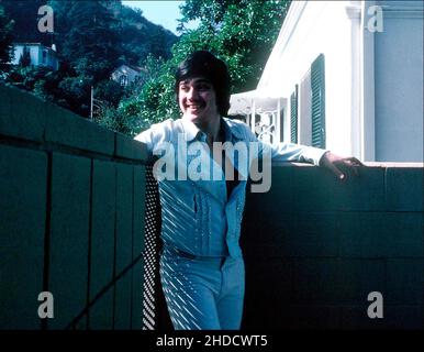 Circa 1975: Comedian FREDDIE PRINZE SR. Freddie James Prinze was an American stand-up comedian and actor. Prinze was the star of NBC-TV sitcom Chico and the Man from 1974 until his suicide in 1977. (Credit Image: © Renie Mendez/Globe Photos/ZUMA Wire) Stock Photo