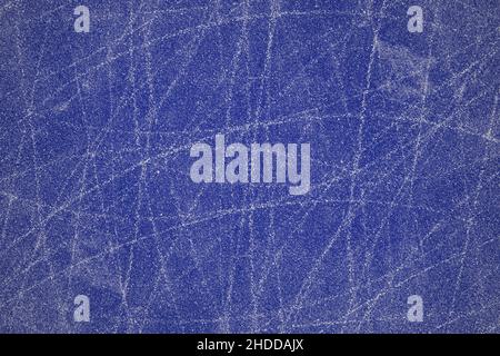 Scratches blue concrete floor surface for texture background Stock Photo