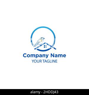 Real Estate logo design vector template.EPS 10 Stock Vector