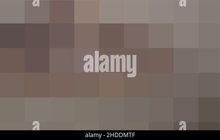 Brown tones background. Art texture from squares for presentation, magazines, fliers, annual reports, posters and business cards. Vector illustration Stock Vector