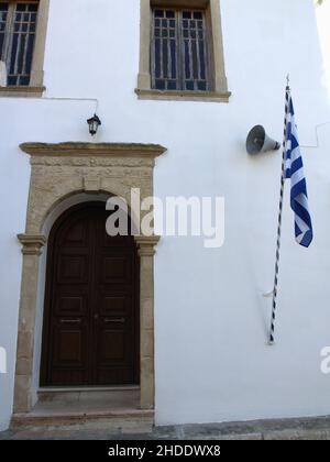 Church in Skripero, Corfu, Greece Stock Photo