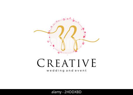 ZZ feminine logo. Usable for Logo for fashion,photography, wedding, beauty, business. Flat Vector Logo Design Template Element. Stock Vector
