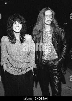 Cher and Les Dudek Circa 1980's Credit: Ralph Dominguez/MediaPunch ...