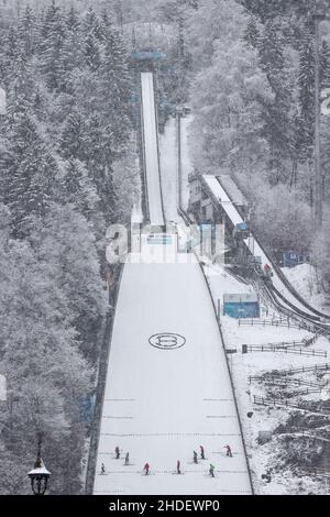 Bischofshofen, Austria. 06th Jan, 2022. Nordic skiing/ski jumping ...