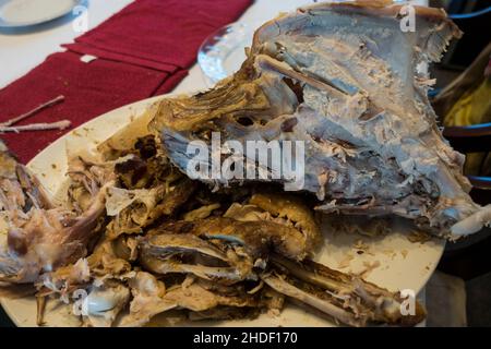 Christmas Turkey Leftovers. UK. Stock Photo