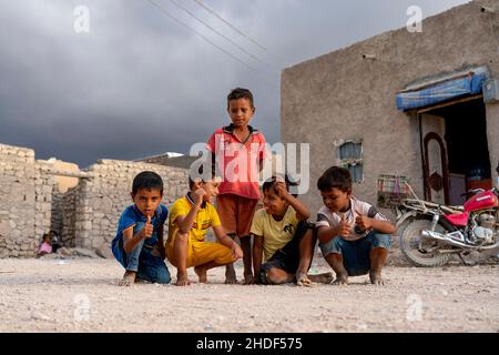 children on Socotra island  (CTK Photo/Ondrej Zaruba) Stock Photo