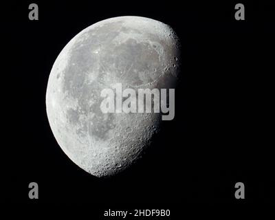 moon, planet, moon phases, moons, astronomy, planets Stock Photo