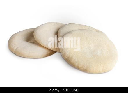 focaccia bread, pita bread, focaccia breads, pide, pita, pita breads, pitas Stock Photo