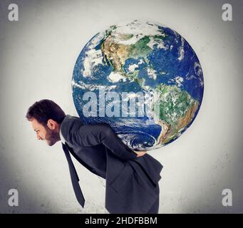 carrying, earth, responsibility, global player, carry, earths, accountabilities, accountability, responsibilities, global players Stock Photo