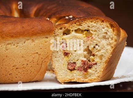 easter bread Stock Photo