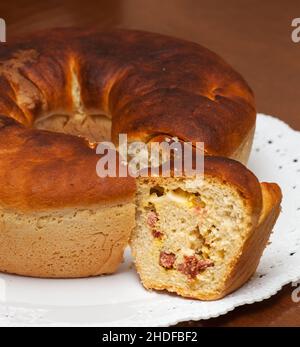 easter bread Stock Photo