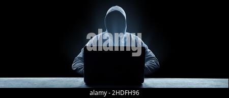 hacker, computer crime, data theft, hacking, hackers, computer crimes, data thefts, stealing Stock Photo