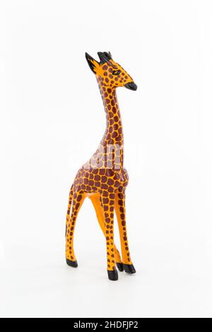 africa, giraffe, handicraft, african, giraffes, handicrafts Stock Photo
