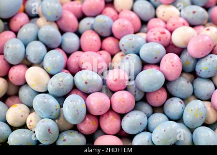 easter, candy egg, chocolate croissant, easters, candy eggs, chocolate croissants Stock Photo