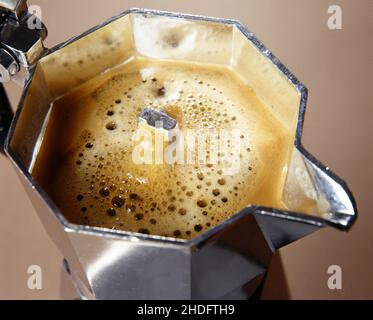 espresso, espresso pot, espressos, espresso pots Stock Photo