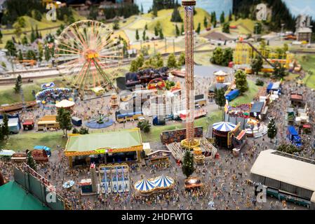 funfair, fun fair, ride, fairgrounds, fairs, rides Stock Photo