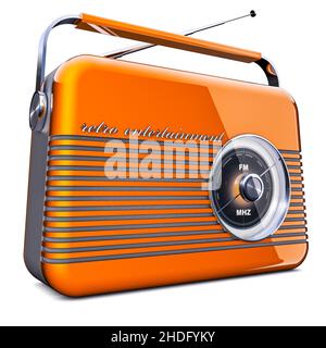 RETRO STYLE TRANSISTOR RADIO