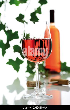 wine, wine glass, wines, glas ware Stock Photo