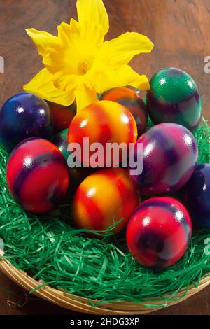 easter, easter nest, easter decoration, easters, easter decorations Stock Photo